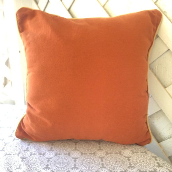 Bella Lux Embroidered Crewel Flower Decorative Pillow - Picture 3 of 8